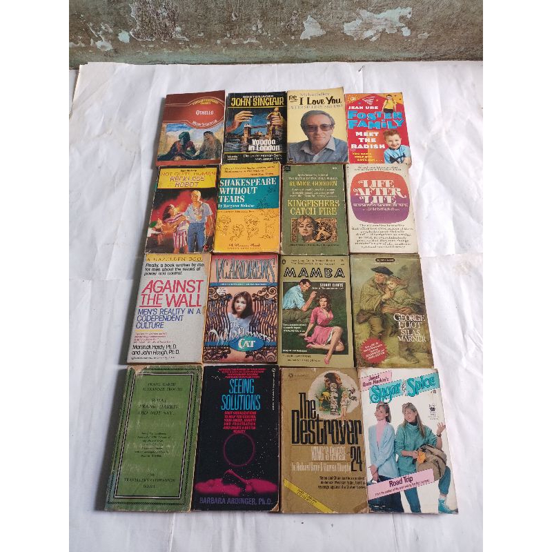 NOVEL OTHELLO, VOODOO IN LONDON, I LOVE YOU, MEET THE RADISH, RECKLESS ROBOT, SHAKESPEARE, KINGFISHE