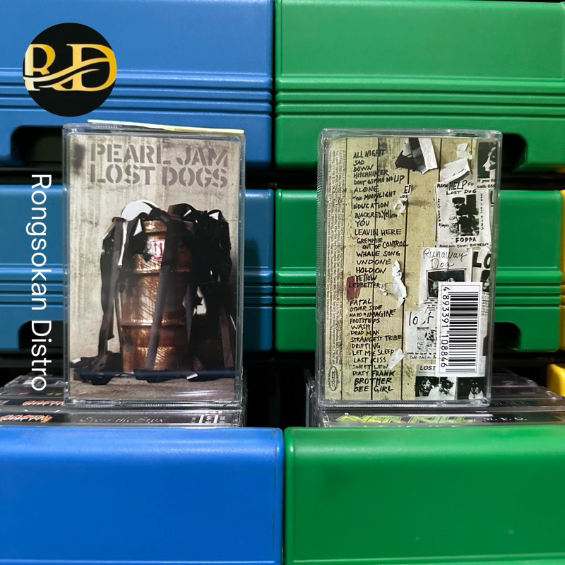 Kaset Pita PEARL JAM LOST DOGS (DOUBLE CASSETTE)