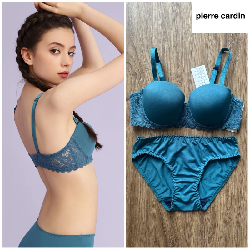 Pierre cardin bra one set half cup berkawat 707-73632B jazz club series original