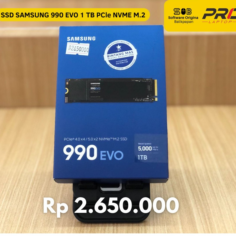 SSD SAMSUNG 990 EVO 1 TB Pcle Nvme M.2 SSD