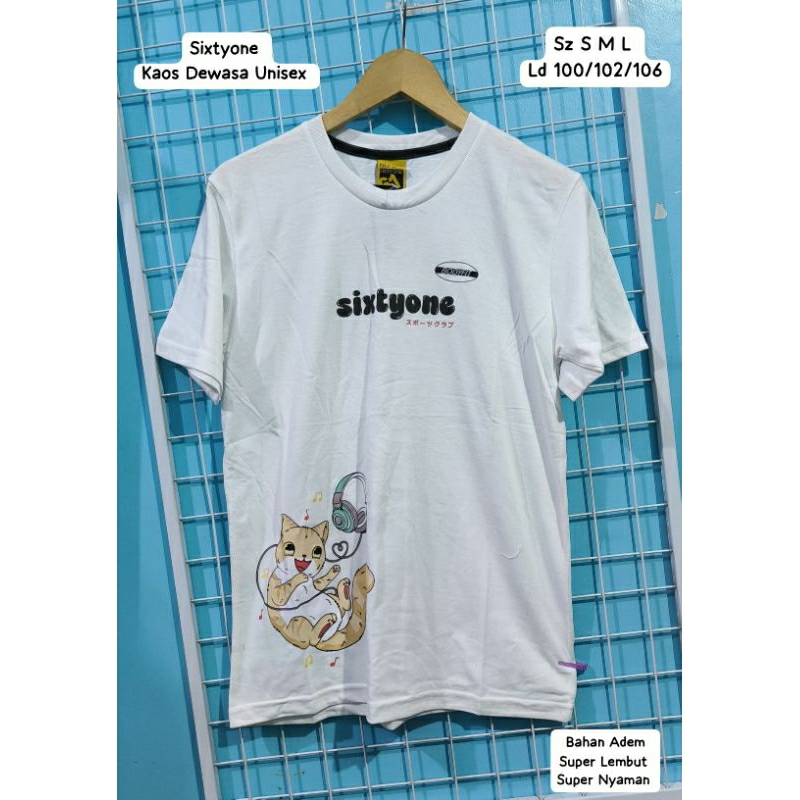 baju Kaos dewasa Original Brand sixtyone