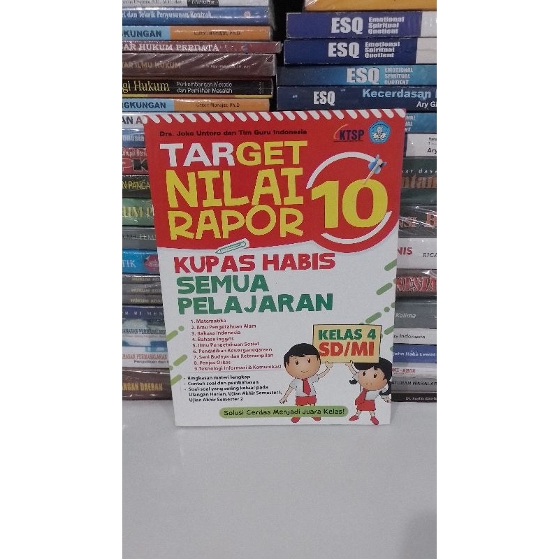 

Buku TARGET NILAI RAPOR 10 KUPAS HABIS SEMUA MATA PELAJARAN