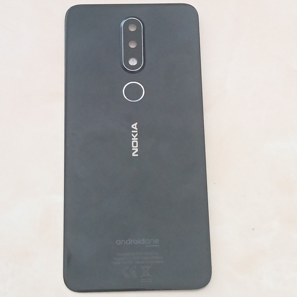 Backdoor Nokia 6.1 Plus TA-1116 Dengan Finger Print Backdoor Original Nokia 6.1 Plus Tutup Belakang 