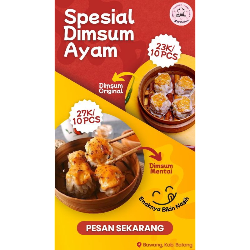 

Dimsum Ayam Premium Halal