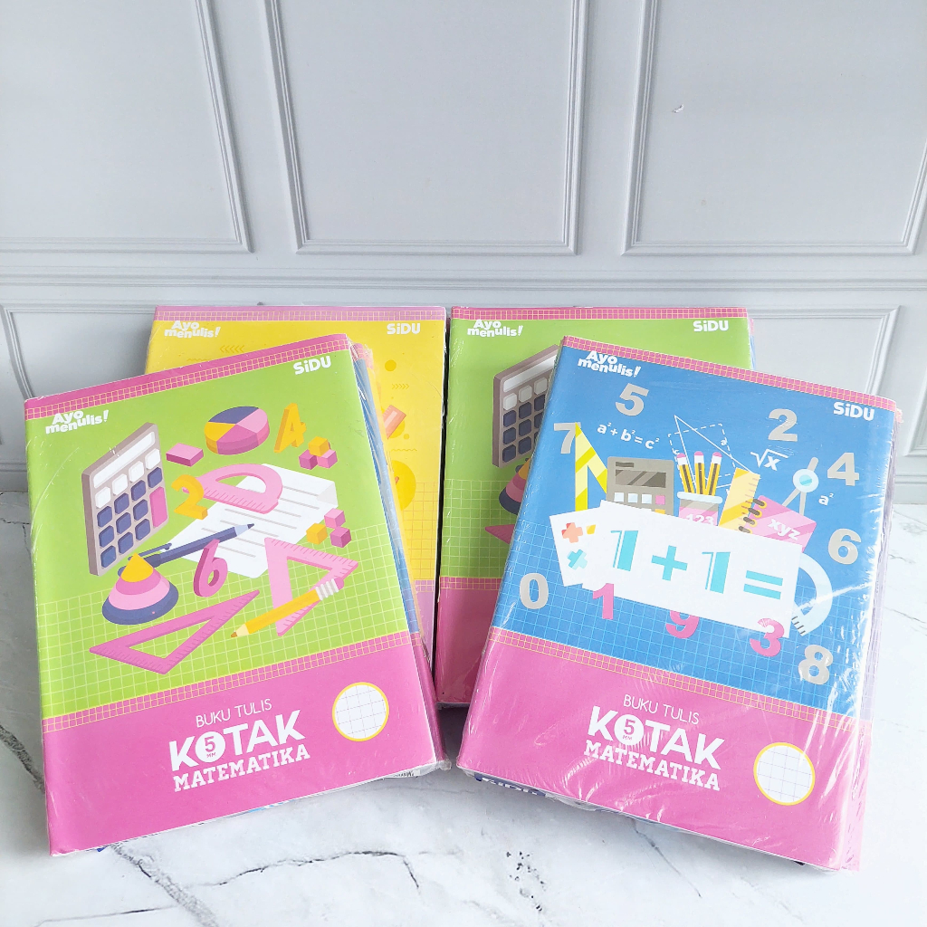 

Buku SIDU Kotak Matematika Isi 38 Lembar Buku Tulis