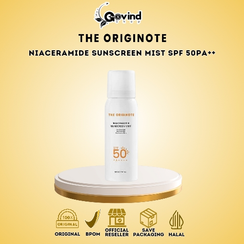 The Originote Ceracinamide Sunscreen Mist SPF 50 PA++++ - UV Protector Sunscreen Spray Face Sun Mist