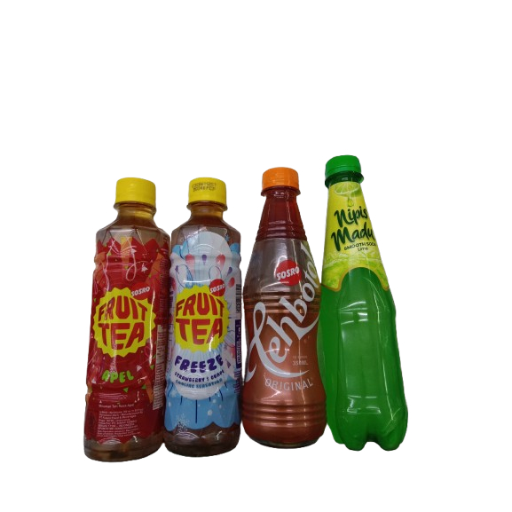 

TEH BOTOL SOSRO ORIGINAL 350ML/FRUIT TEA FREEZE/APEL/BLACK CURRENT 350ML/NIPIS MADU 330ML