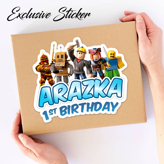 

50 STIKER / STICKER ROBLOX 2-1 UTK BAG / BENTO / SOUVENIR ULTAH ULANG TAHUN