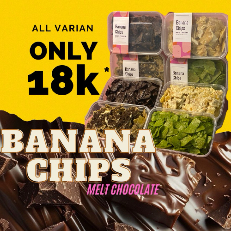 

Melted Chocolate Banana Chips 500ml