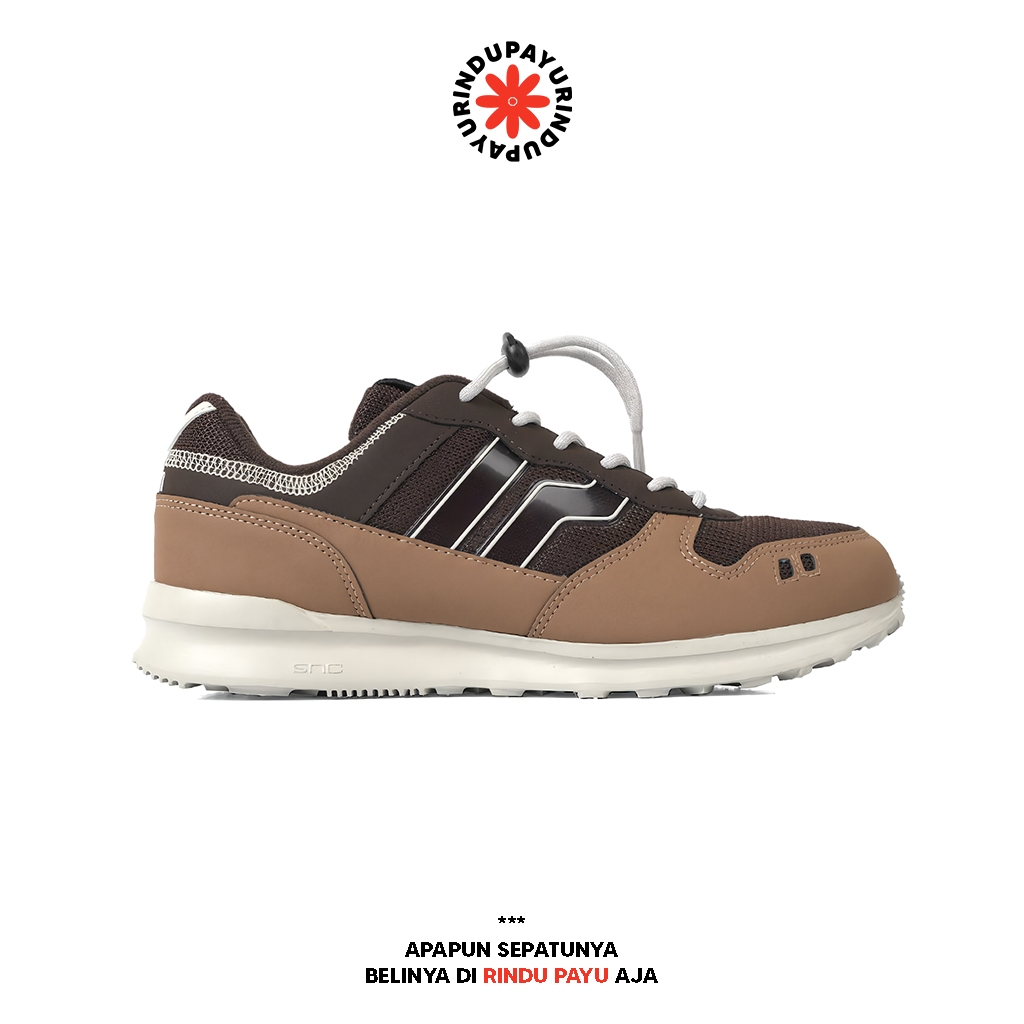 PIERO JOGGER TERRA - Sepatu Sneakers Casual Sport Original