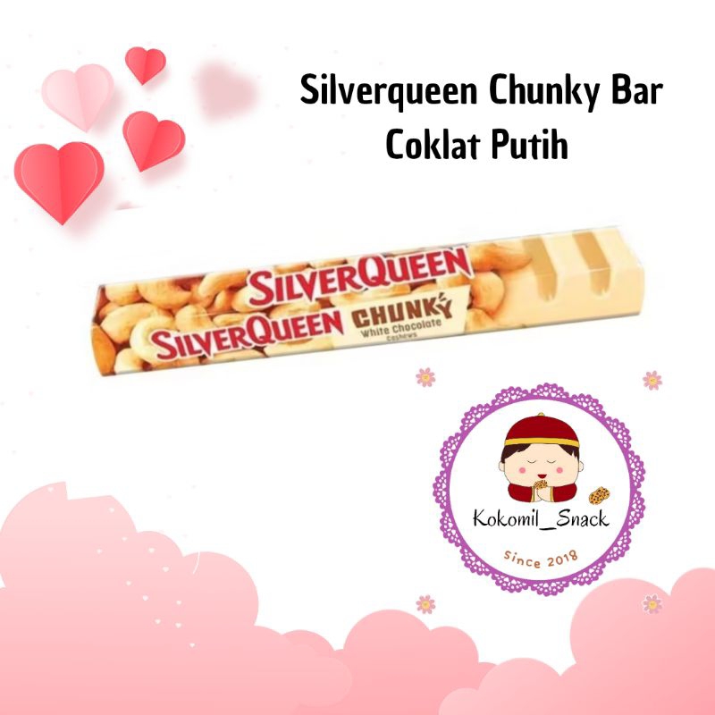 

Silverqueen Chunky Bar White 95gr