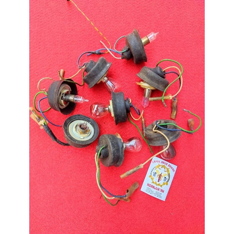 Fitingan Soket Kabel Lampu Depan Gl Max Original Copotan