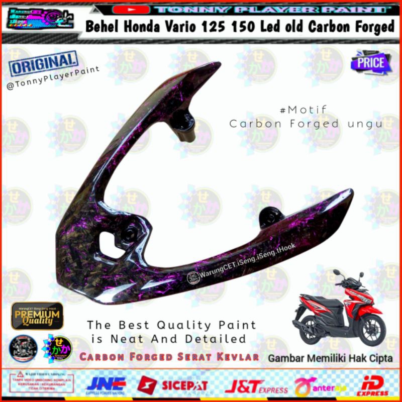 Behel Carbon Honda Vario 125 150 Led Old Carbon Forged