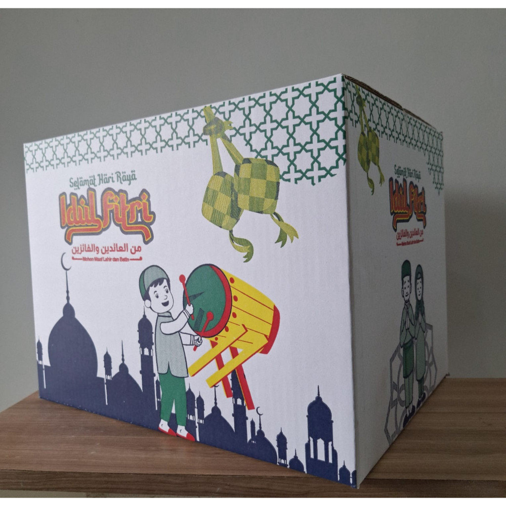 

KARDUS LEBARAN UK : 40x30x29 - LARGE PUTIH IDUL FITRI