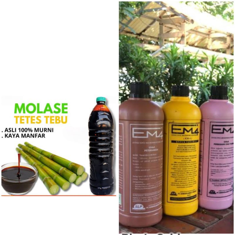 Em4 plus molase untuk hewan dan tanaman em 4 plus molase 2 kg