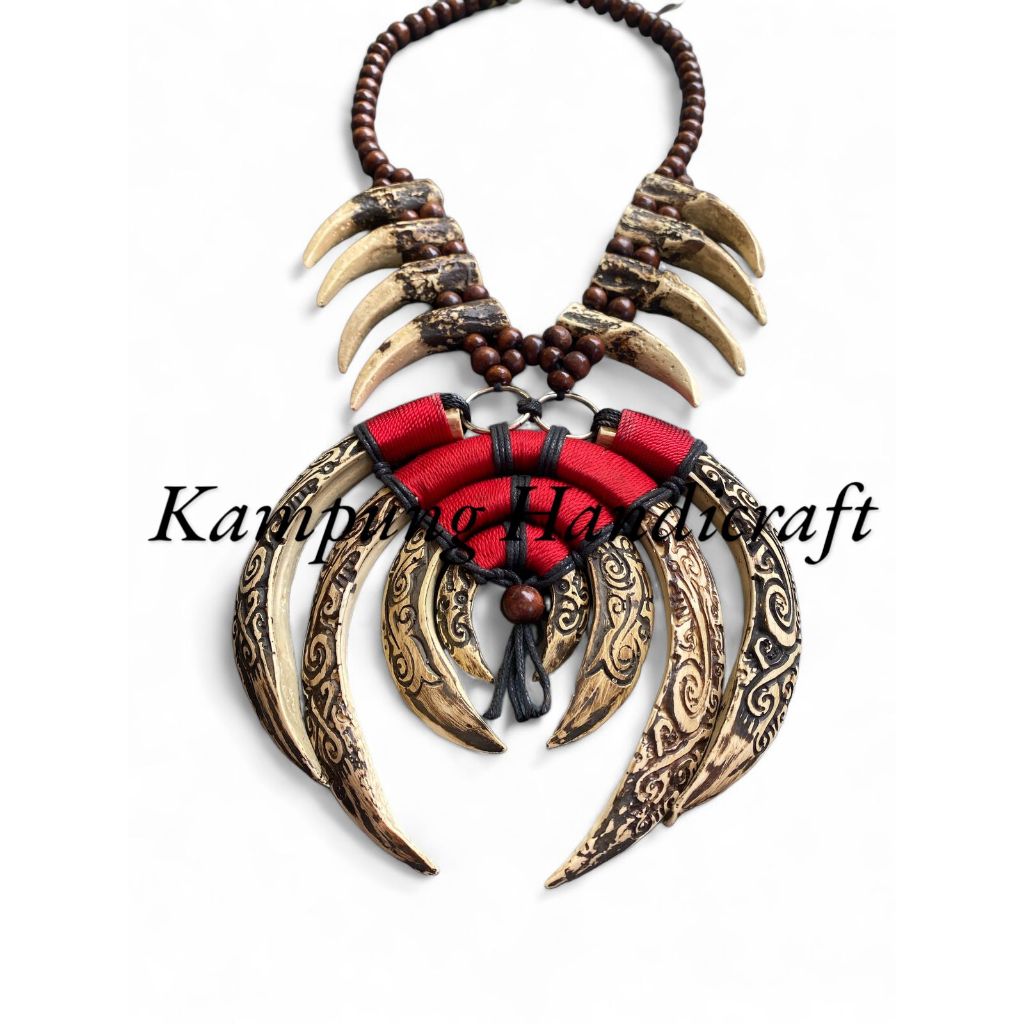 KALUNG TARING BABI KHAS DAYAK