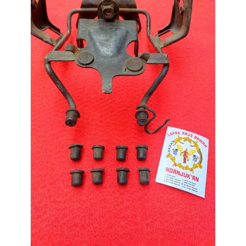 Karet Ganjal Bantalan Pangkon Lampu Bawah Gl Max Pro Original Sepasang