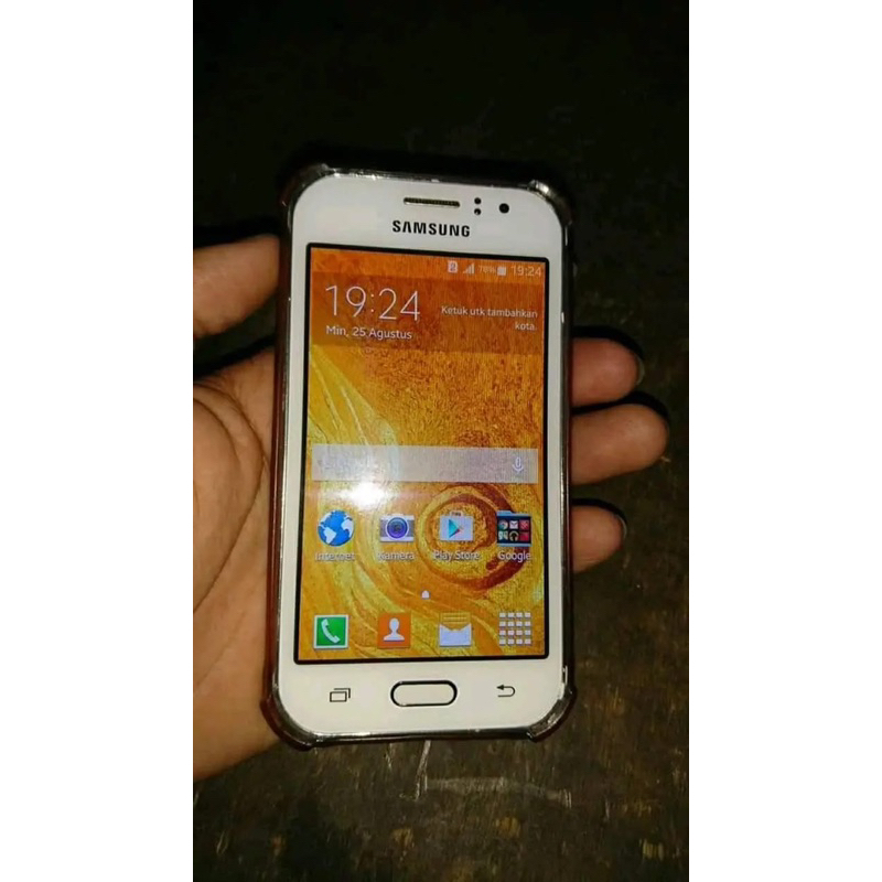 Samsung j1 ace ram 1gb sinyal 4g hp android termurah bergaransi siap pakai hp murah