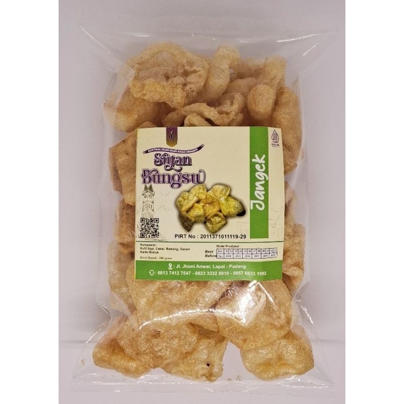 

Jangek (Kerupuk Kulit Sapi) Ori Sutan Bungsu
