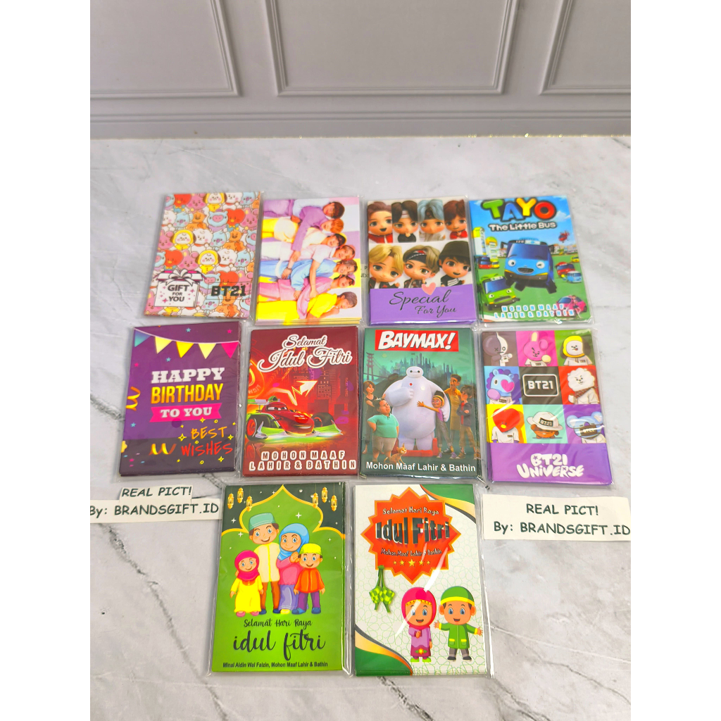 

MIX AMPLOP LEBARAN IDUL FITRI UKURAN (7 X 10cm) ISI 50 LEMBAR | AMPLOP THR IDUL FITRI