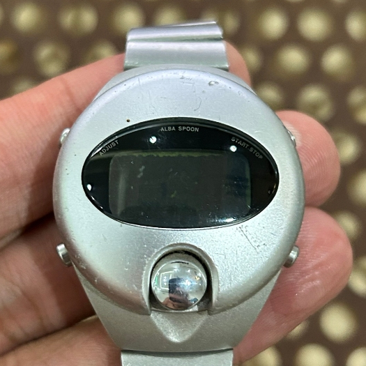 Jam Tangan Alba Spoon Vintage Rare Item Bahan (Kondisi Mati)