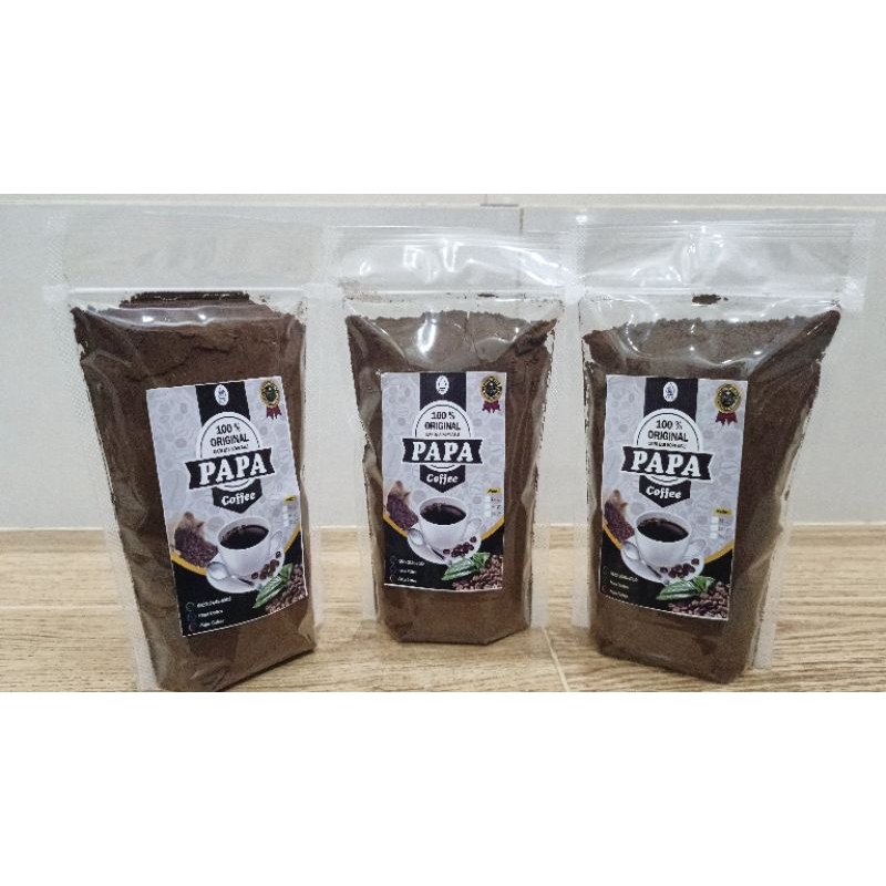 

Kopi Lampung, kopi Robusta, papa coffee, kopi original, 200Gr