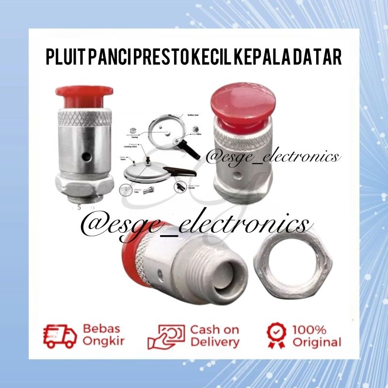 PLUIT KECIL PANCI PRESTO KEPALA PELUIT UAP PANCI PRESTO KATUP UDARA PRESTO AIRLUX MAXIM PELUIT KECIL
