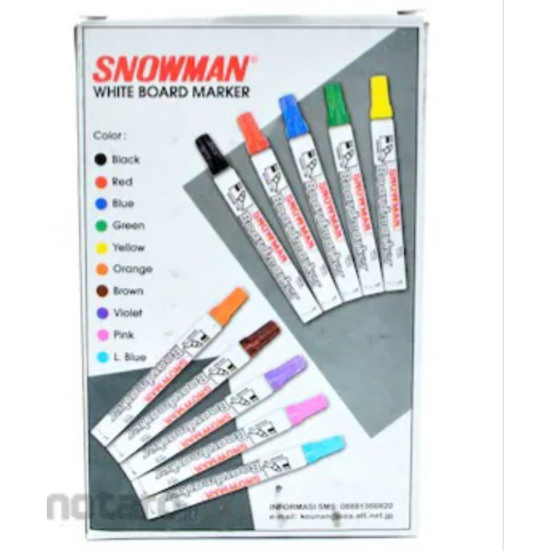 

Snowman Spidol Papan Tulis BG-12