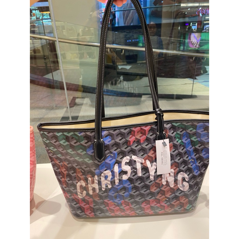 READY STOK TAS RUSSO BLACK LARGE CHRISTY NG MALAYSIA ORIGINAL TAS