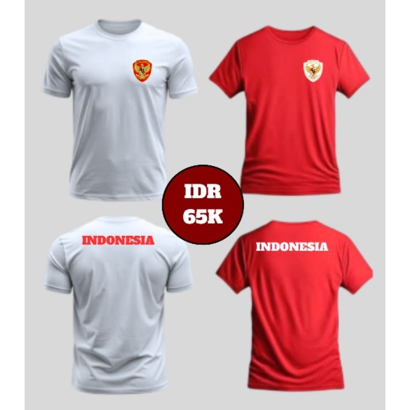 kaos timnas combed 30s - 28s