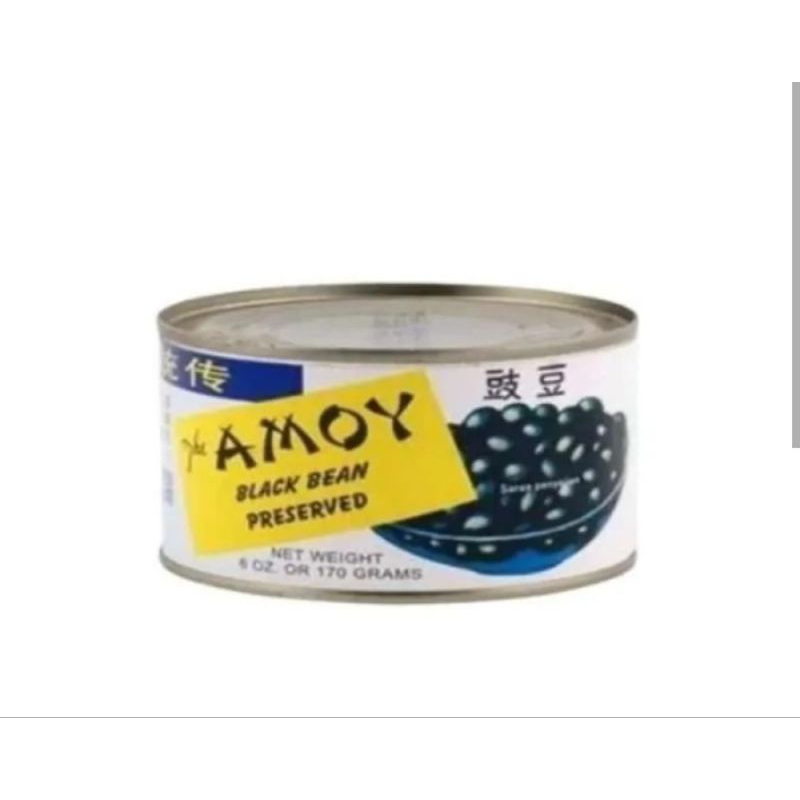 

amoy salted black bean 170gr can