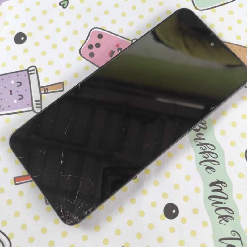 Lcd Frame Redmi Note 10 5g pecah copotan