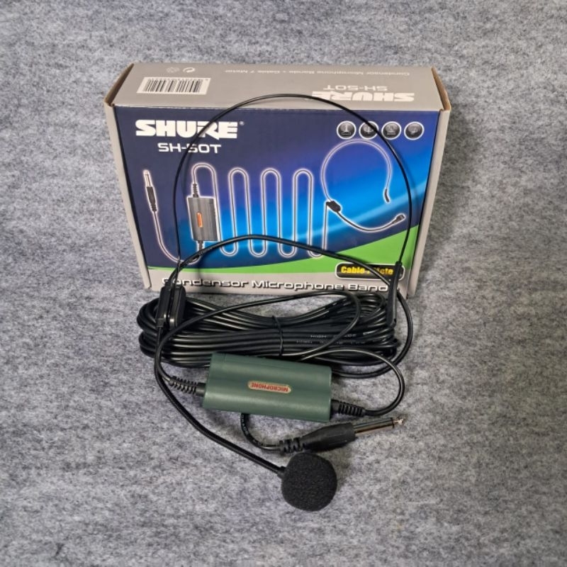 Mic Headset Kabel Microphone Imam Masjid Bando Bandu