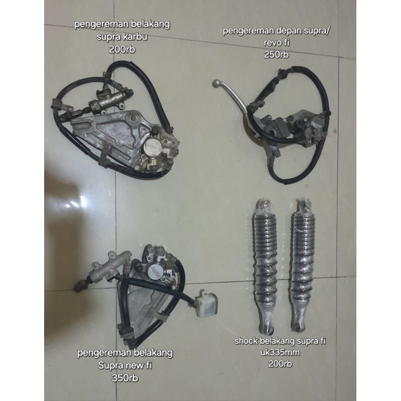 copotan Supra x 125 dd