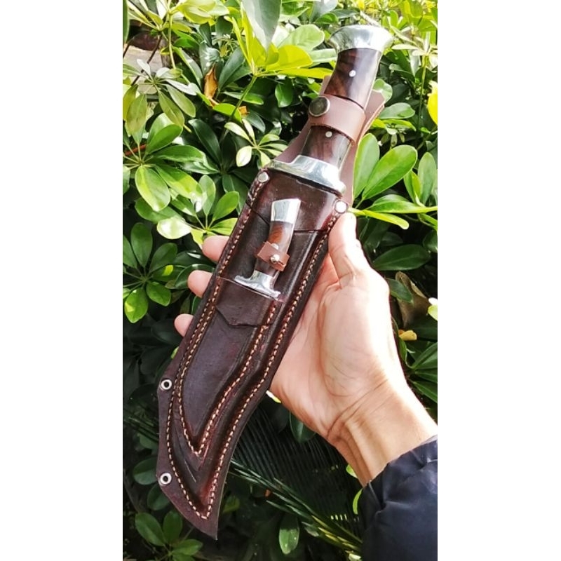 ramboo set anak (pisau camping)