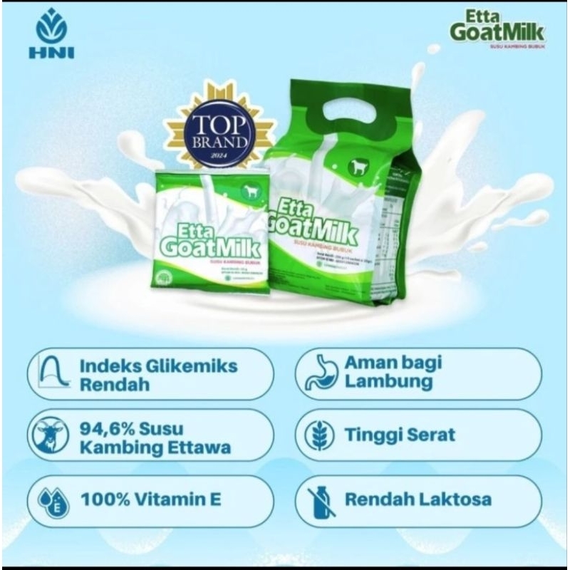 

EGM Etta Goat Milk Susu Kambing Ettawa HNI Original