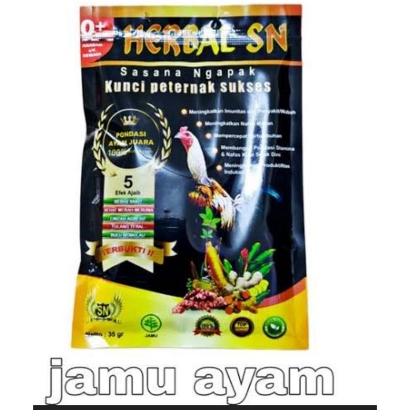 Herbal sn jamu herbal untuk peternakan ayam unggas