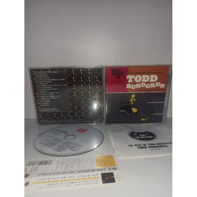 CD Todd Rundgreen- The Best of Todd Rundgren Import JAP w/obi