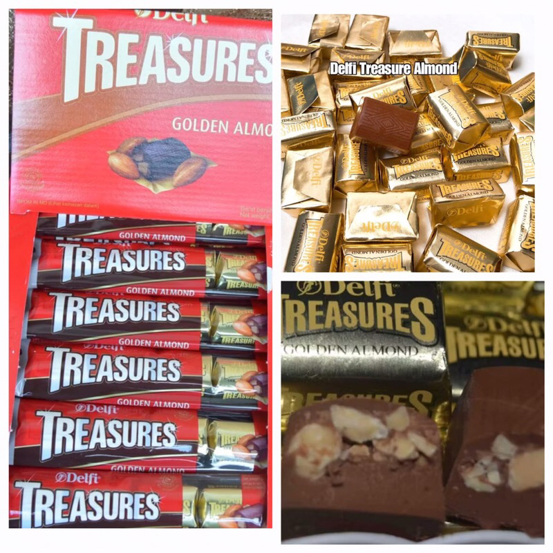 

coklat treasure Almond