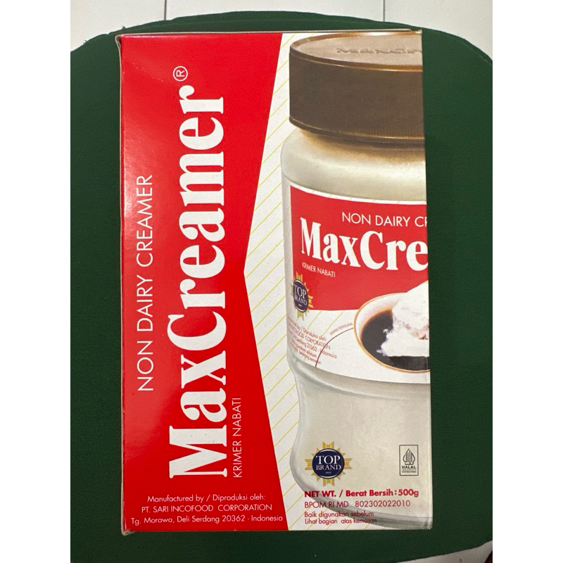 

Max Creamer 500g