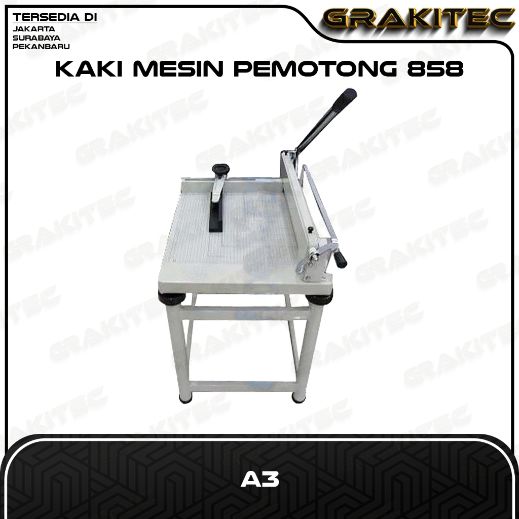 

Meja Mesin Pemotong 1 Rim 898 A3 | 858 A3 | 858 A4 GRAKITEC