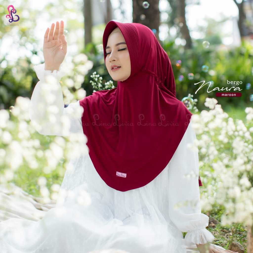 bergo naura by linalivia hijab