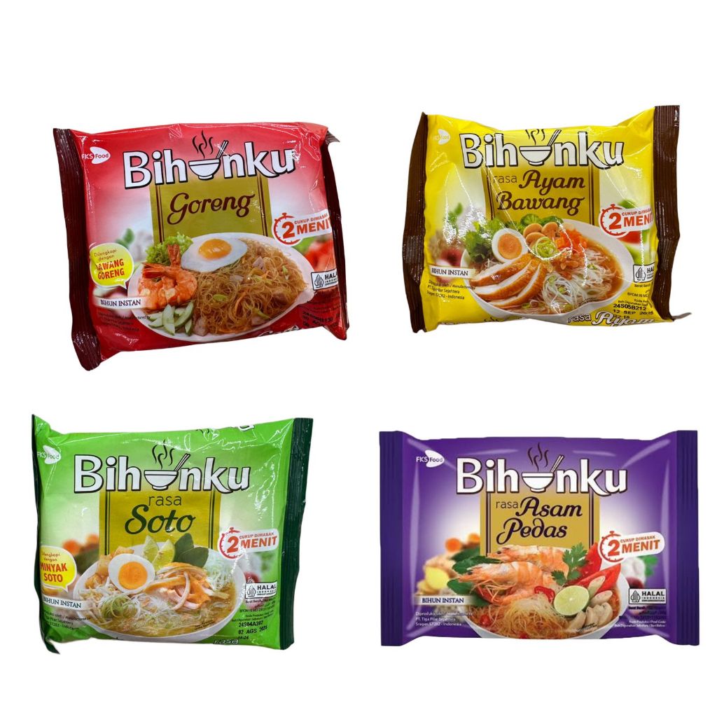 

Bihunku Varian Mix Paket 10pcs