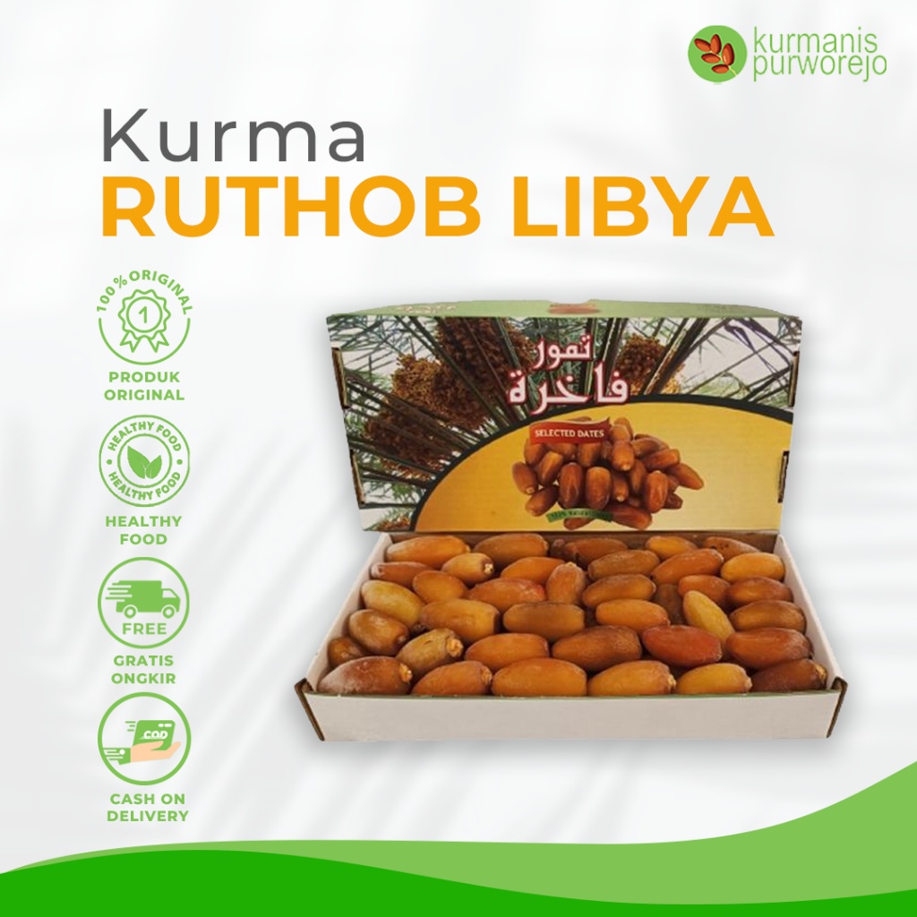 

Kurma Ruthob Tunisia Libya Muda 1 Kg Original Berkualitas Fresh Dates Premium