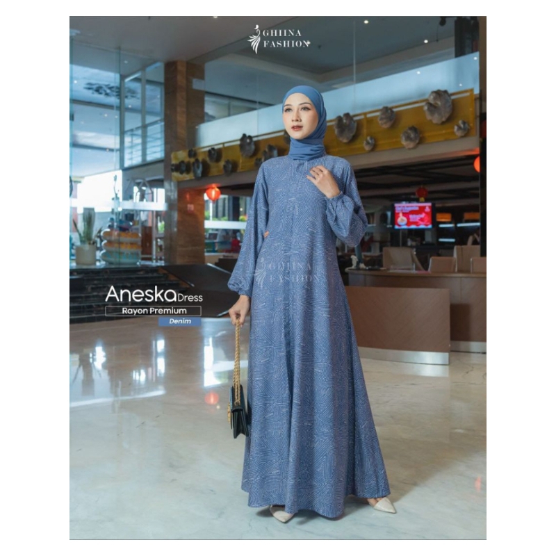 GAMIS GHINA ANESKA DRESS