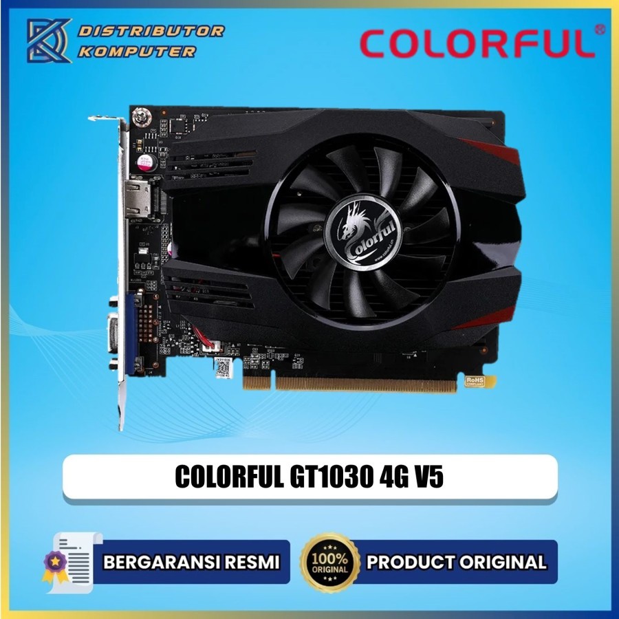 Colorful VGA GEFORCE GT1030 4G V5 - VGA 4GB DDR5
