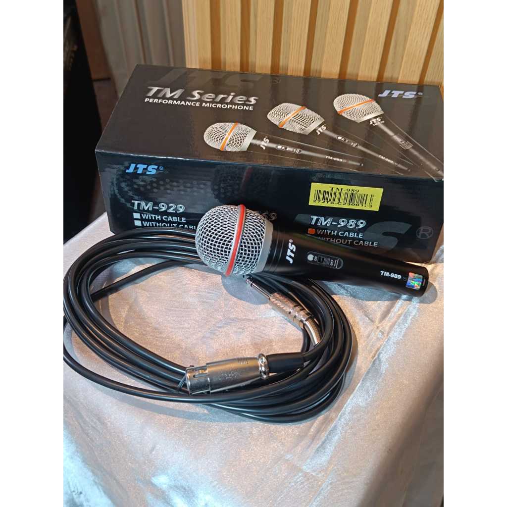 JTS TM-989, Mic Cable Handheld Dynamic Cardioid
