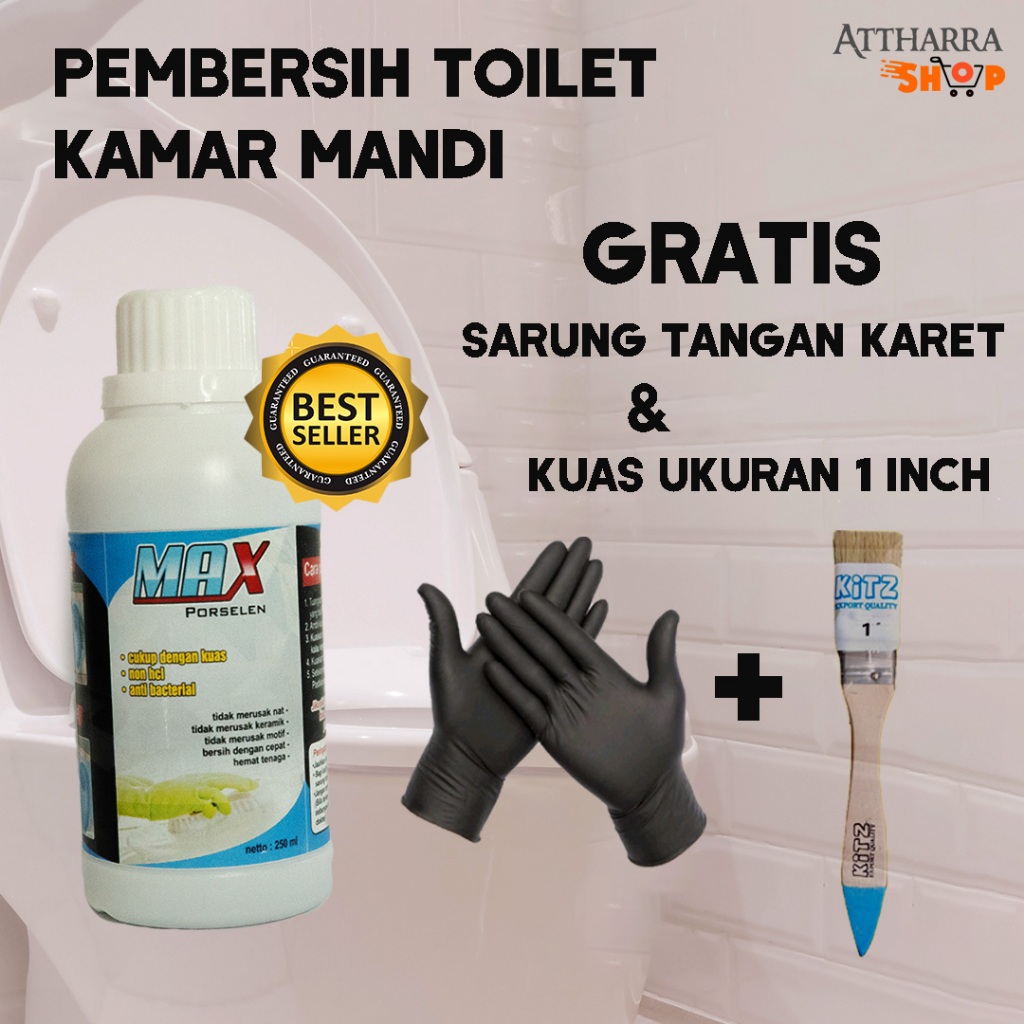 Max Porselen pembersih keramik kamar mandi toilet wc