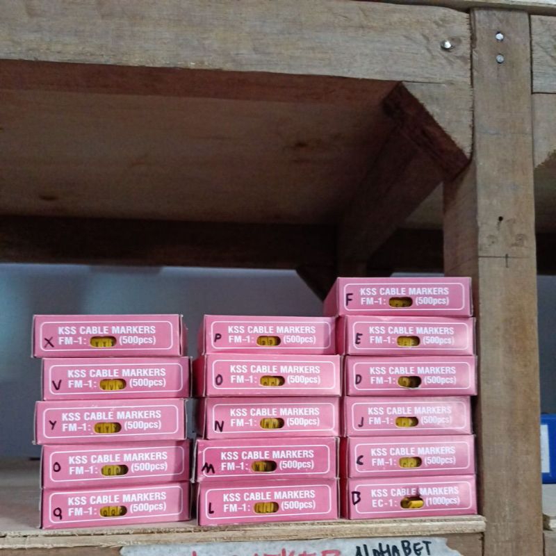 cable markers (500pcs) EC-J