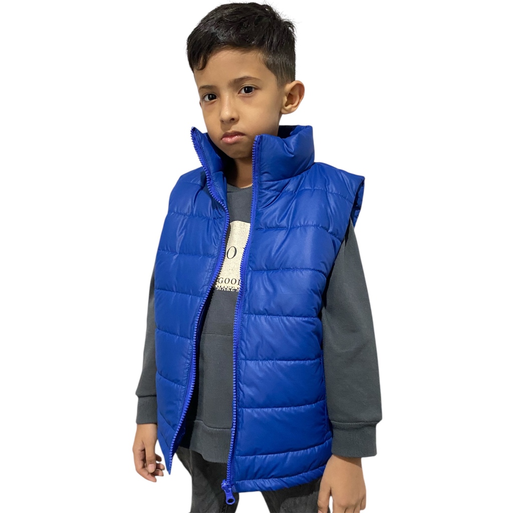 Jaket Rompi Anak Laki-Laki | Vest Anak Tebal